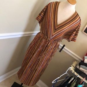 Maggie London Sahara elastic waist dress 4